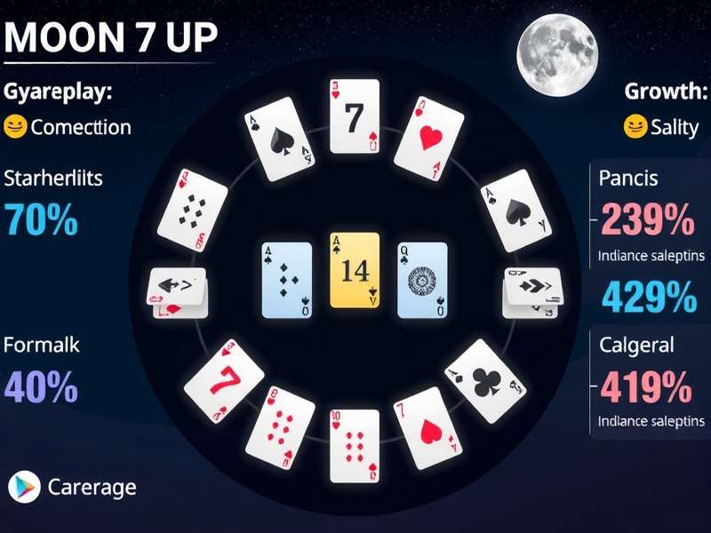 Statistics chart showing Moon 7 Up growth in India